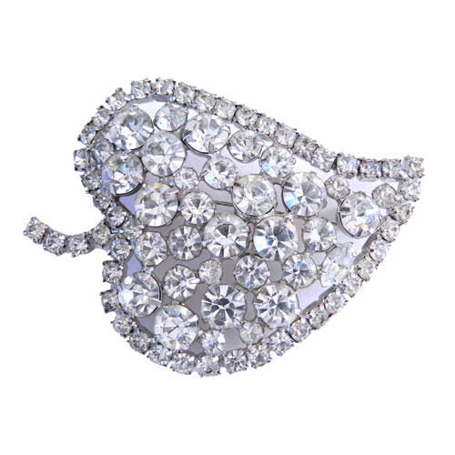 1950's rhinestone brooch