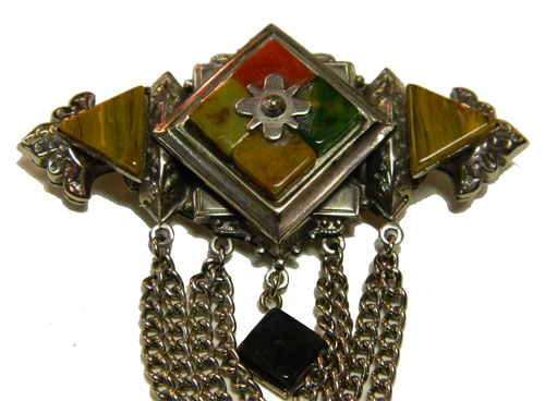bakelite brooch