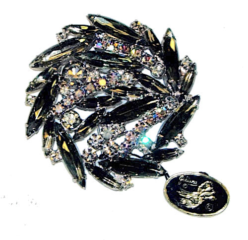 Juliana rhinestone brooch