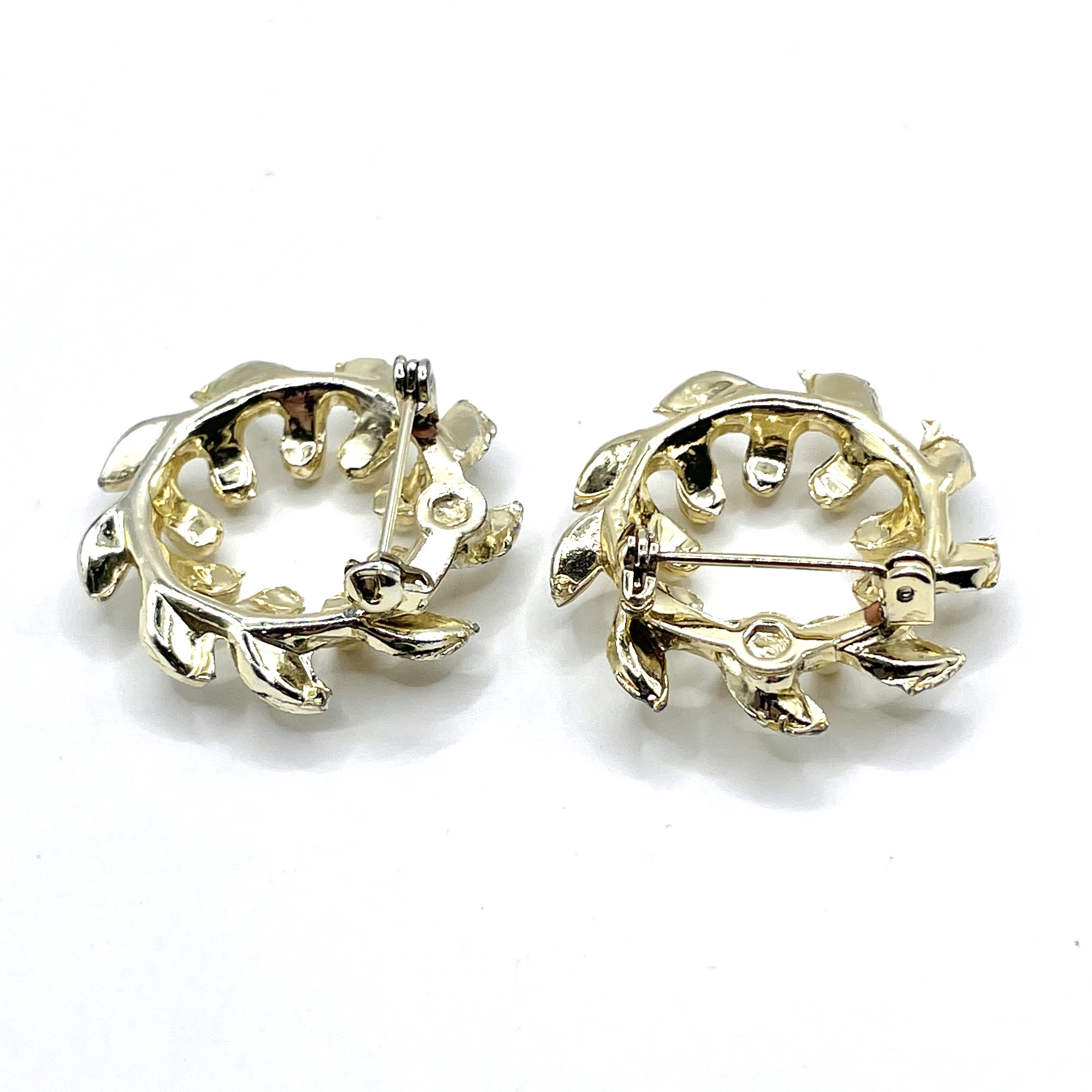 rhinestone collar pins
