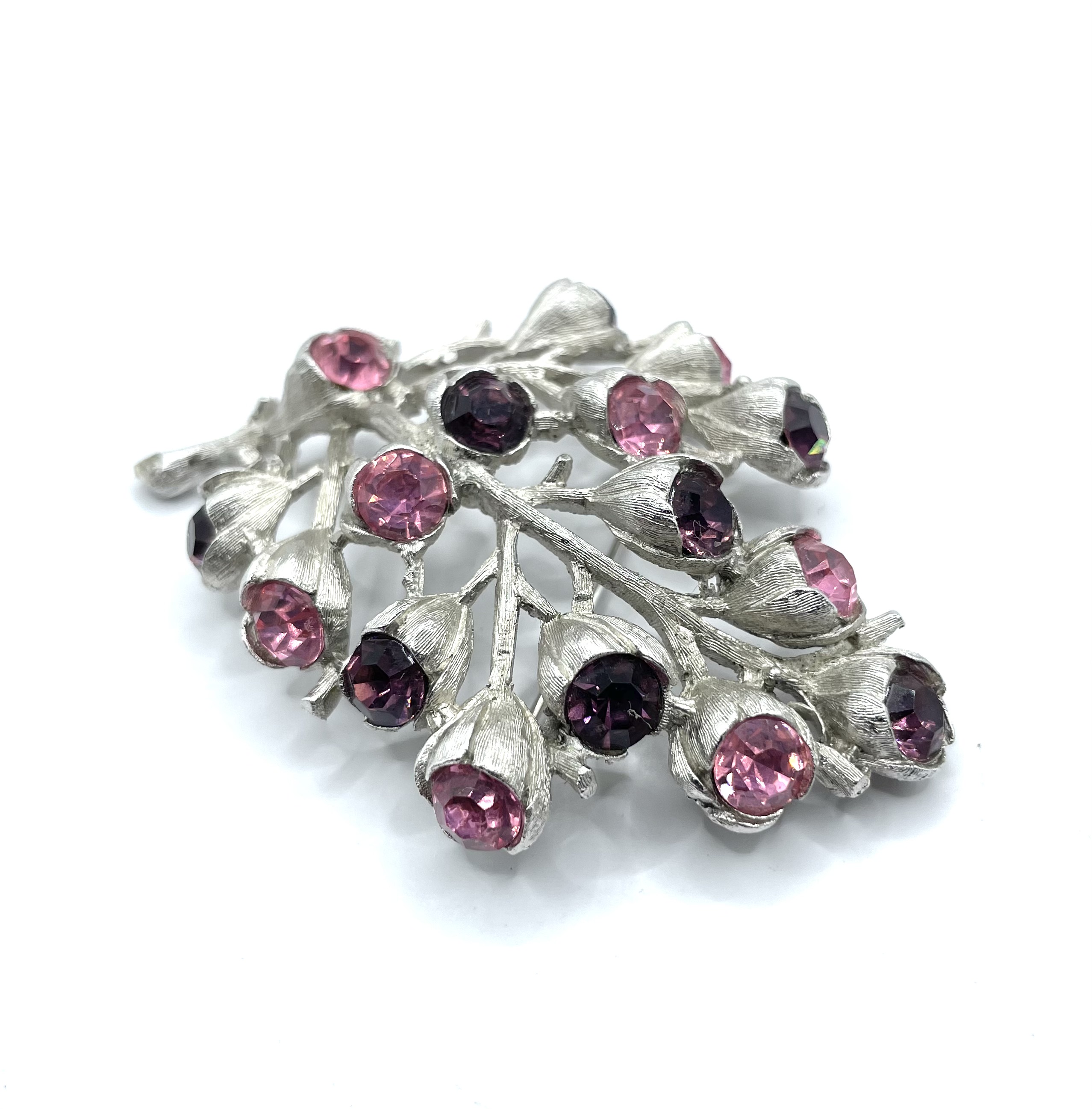 Sarah Coventry rhinestone brooch