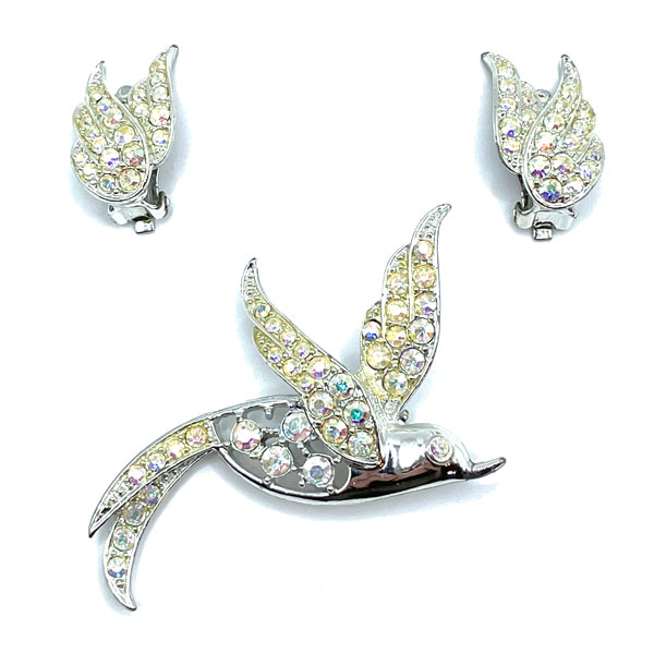 Sarah Coventry bird brooch