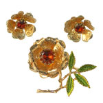 Sarah Coventry brooch set