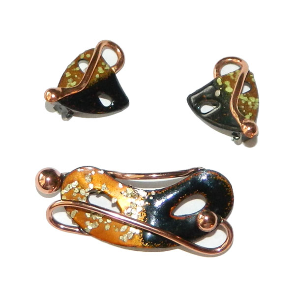 Matisse Mardi Gras mask brooch