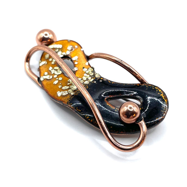 Matisse Mardi Gras mask brooch