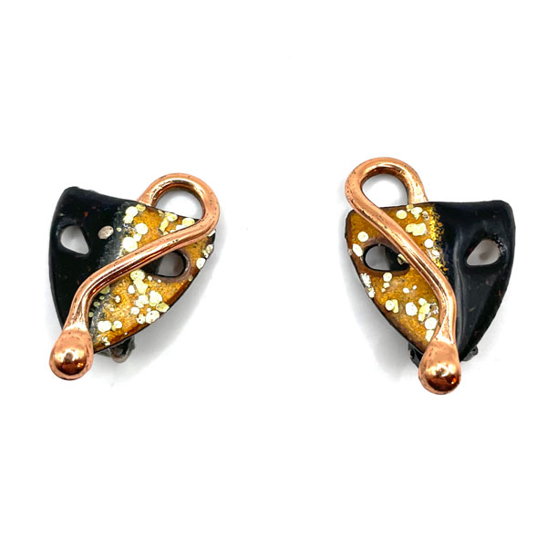 Matisse Mardi Gras mask brooch