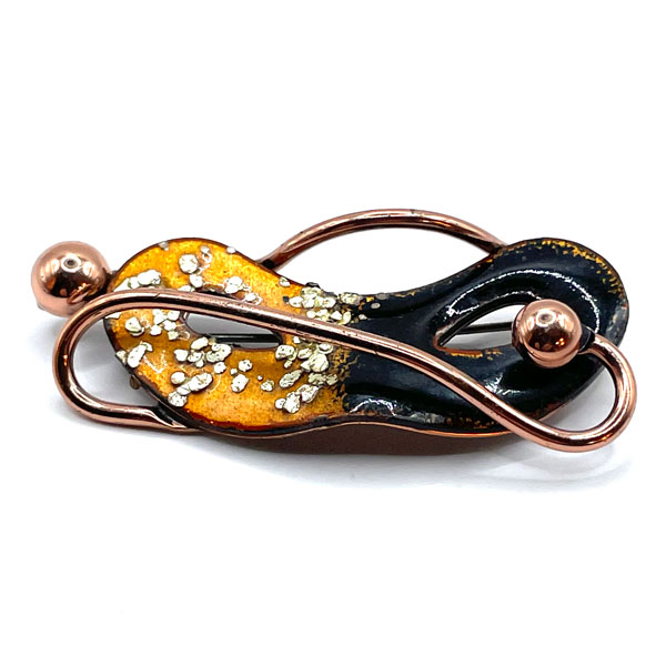 Matisse Mardi Gras mask brooch