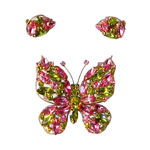 Regency butterfly brooch