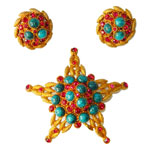 Har starfish brooch