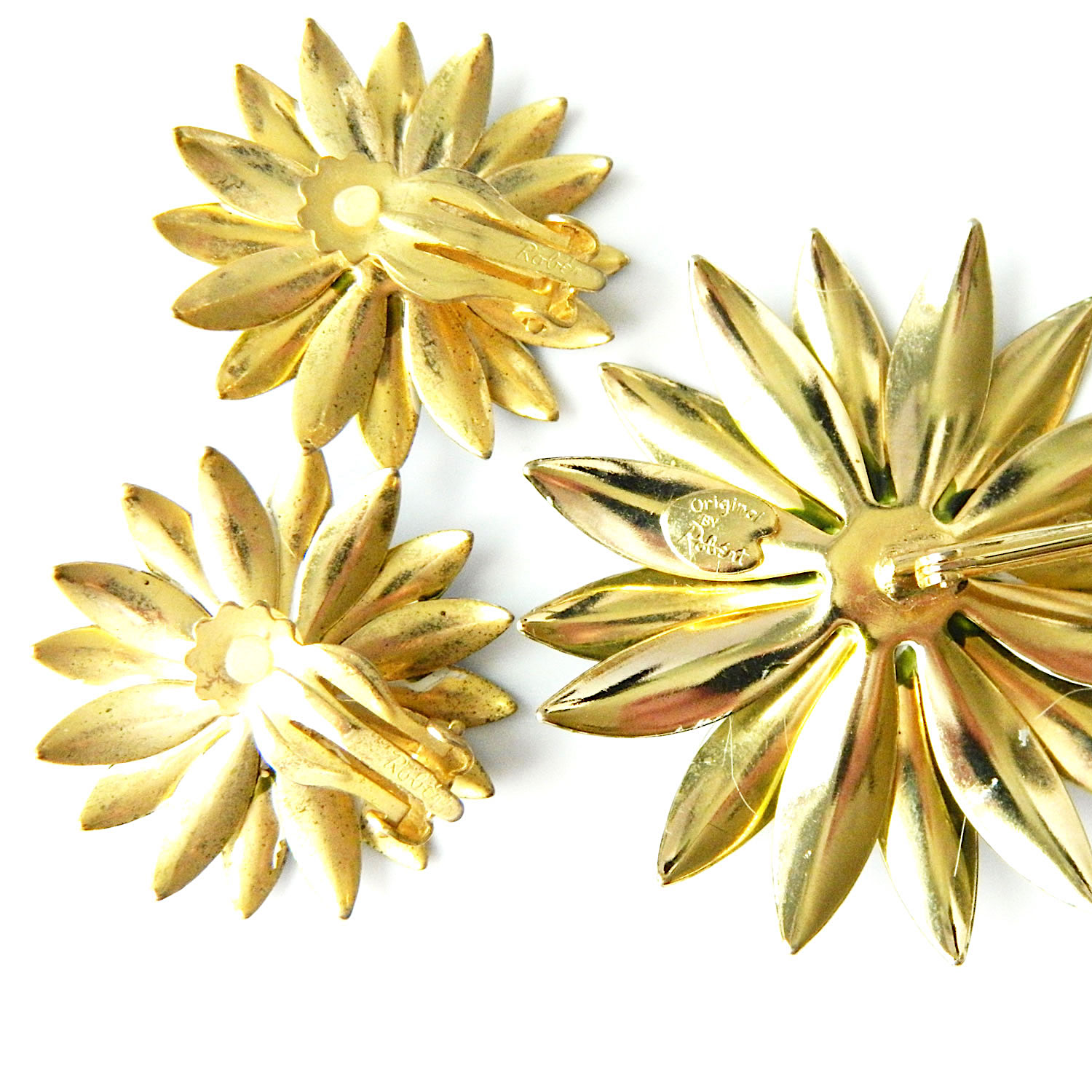 Original by Robert flower brooch