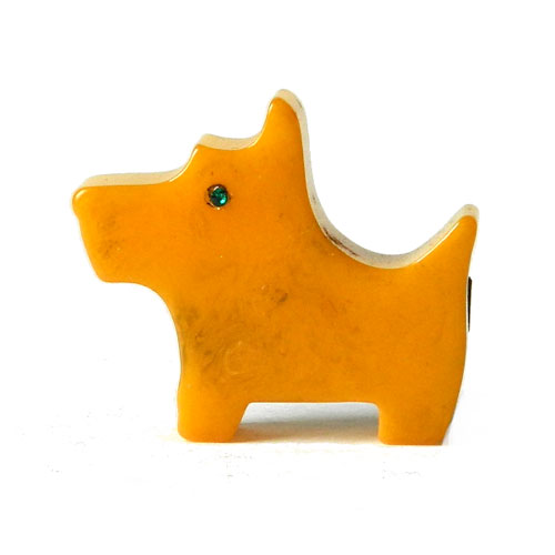 bakelite Scotty dog pencil sharpener