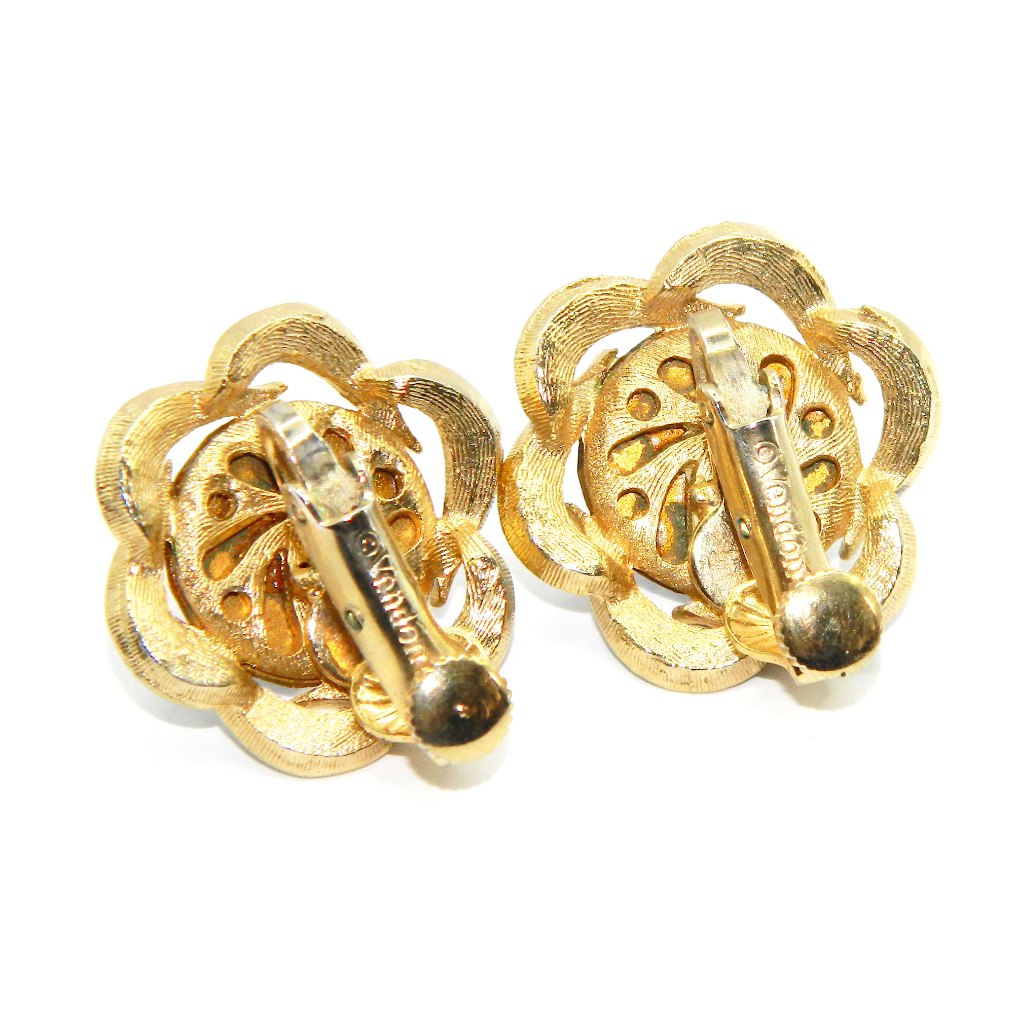 1950s Vendome brooch and earring set