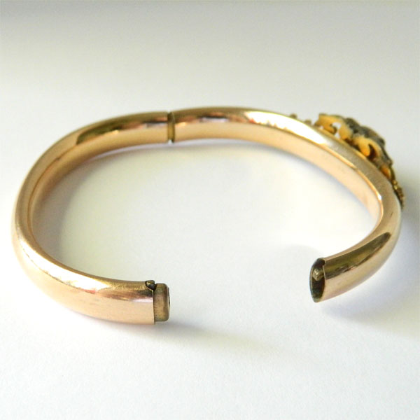 Victorian gold filled bangle