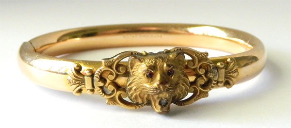 Antique bangle bracelet