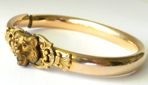 Antique bangle bracelet