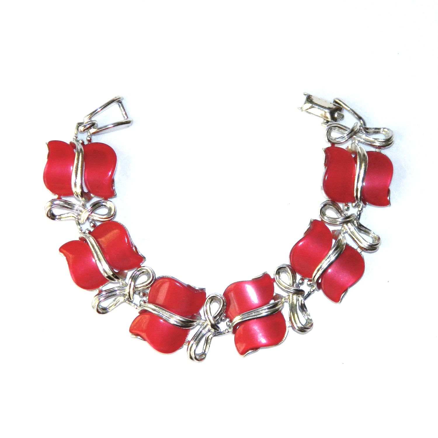 red vintage bracelet