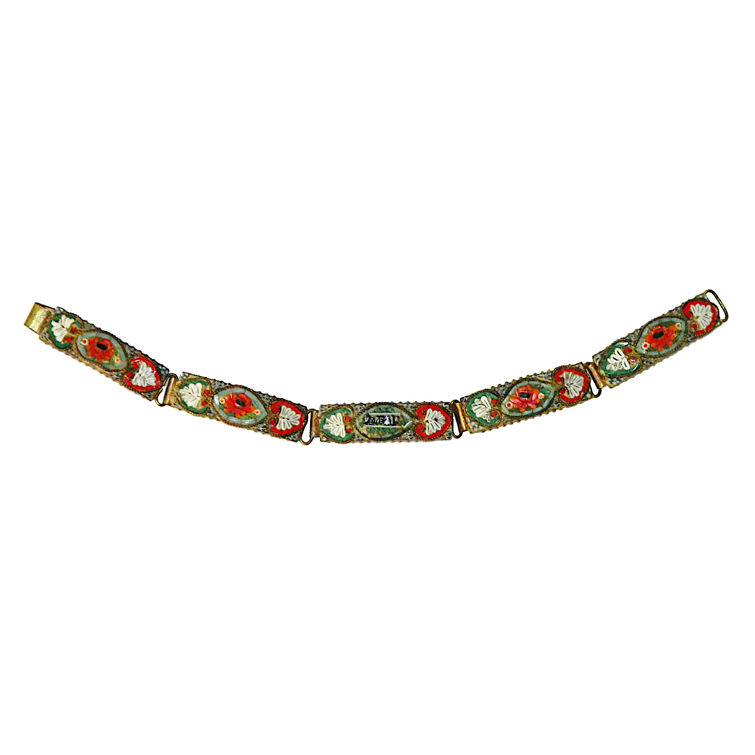 Italian micromosaic bracelet