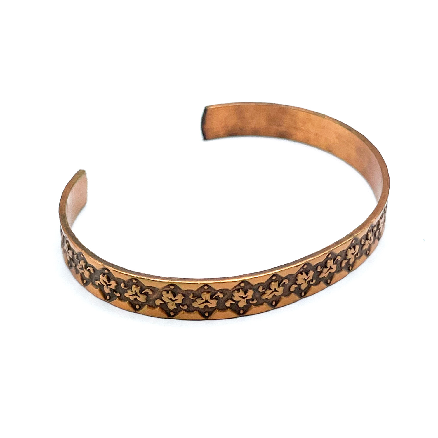 vintage copper cuff bracelet