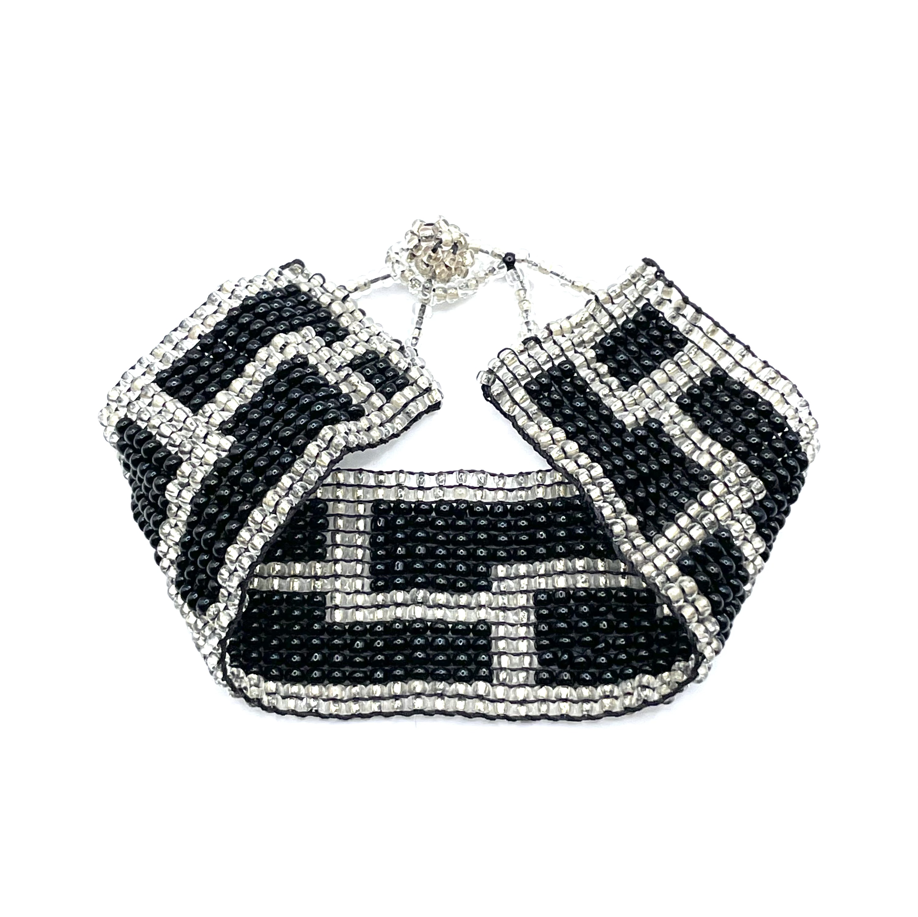 Art deco beaded bracelet