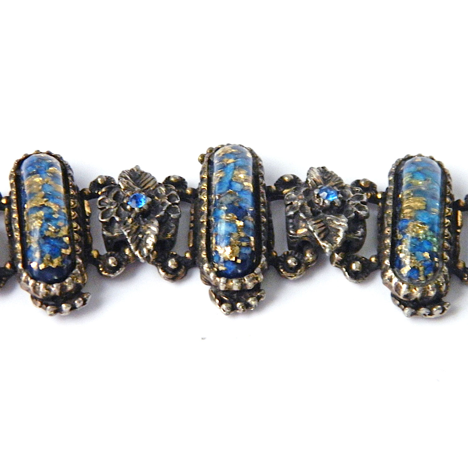 confetti lucite bracelet