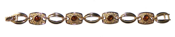 Sarah Coventry rhinestone bracelet