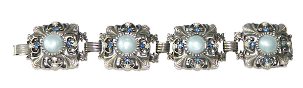 1950's rhinestone bracelet