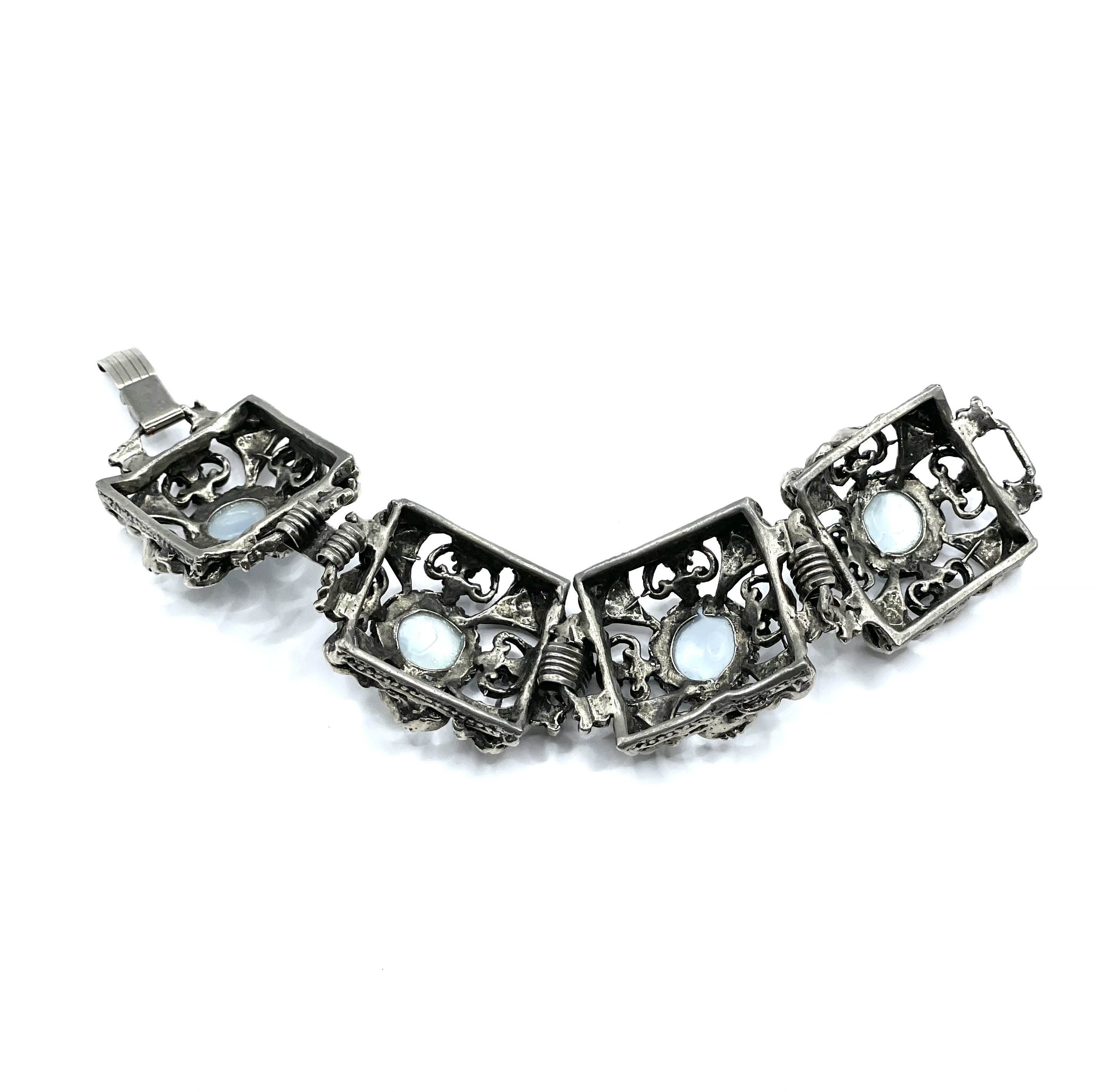 1950s rhinestone bracelet