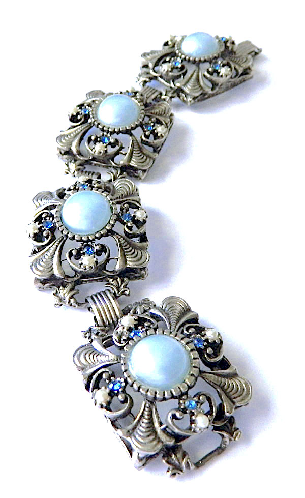 1950's rhinestone bracelet