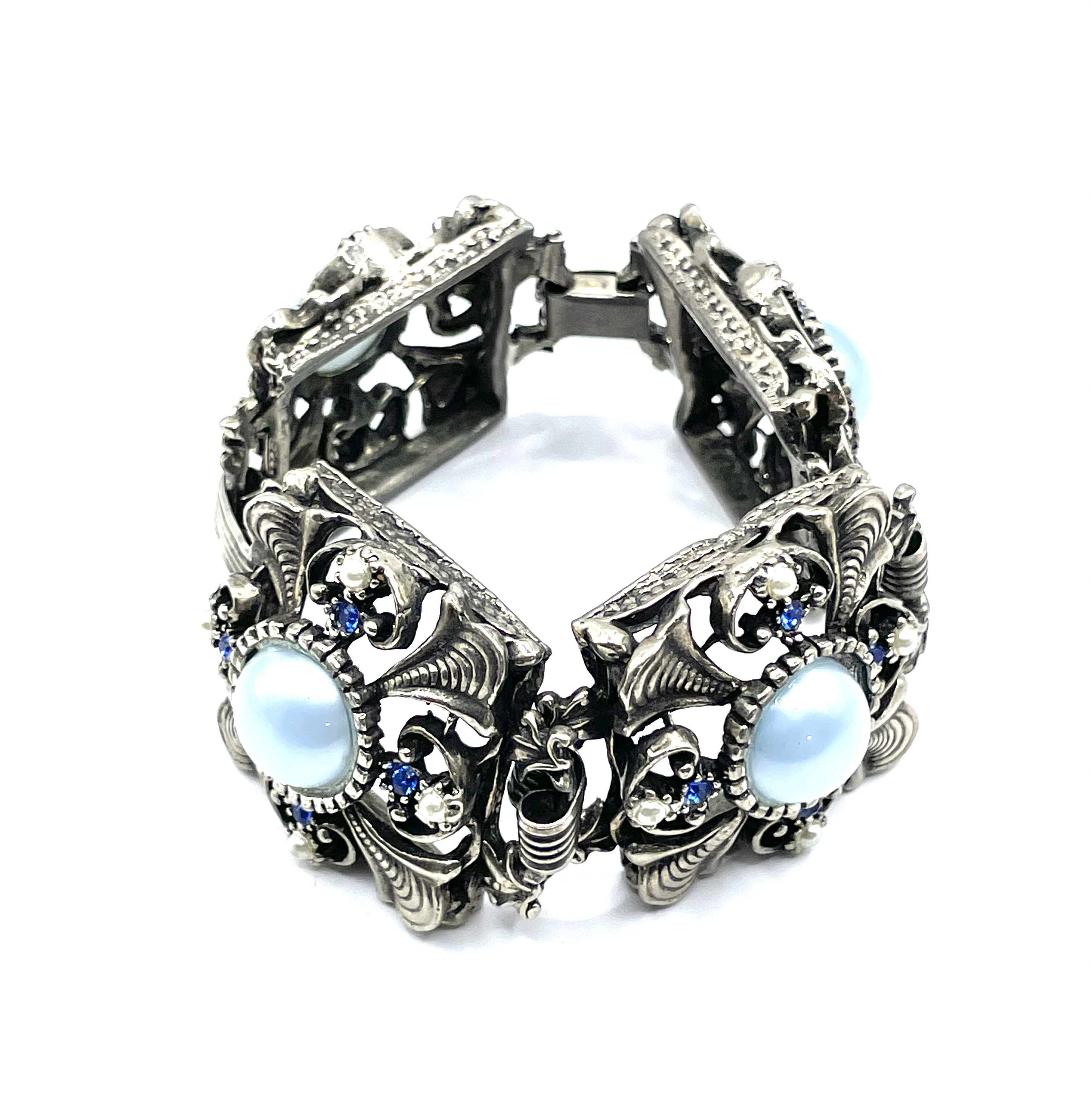 1950s rhinestone bracelet