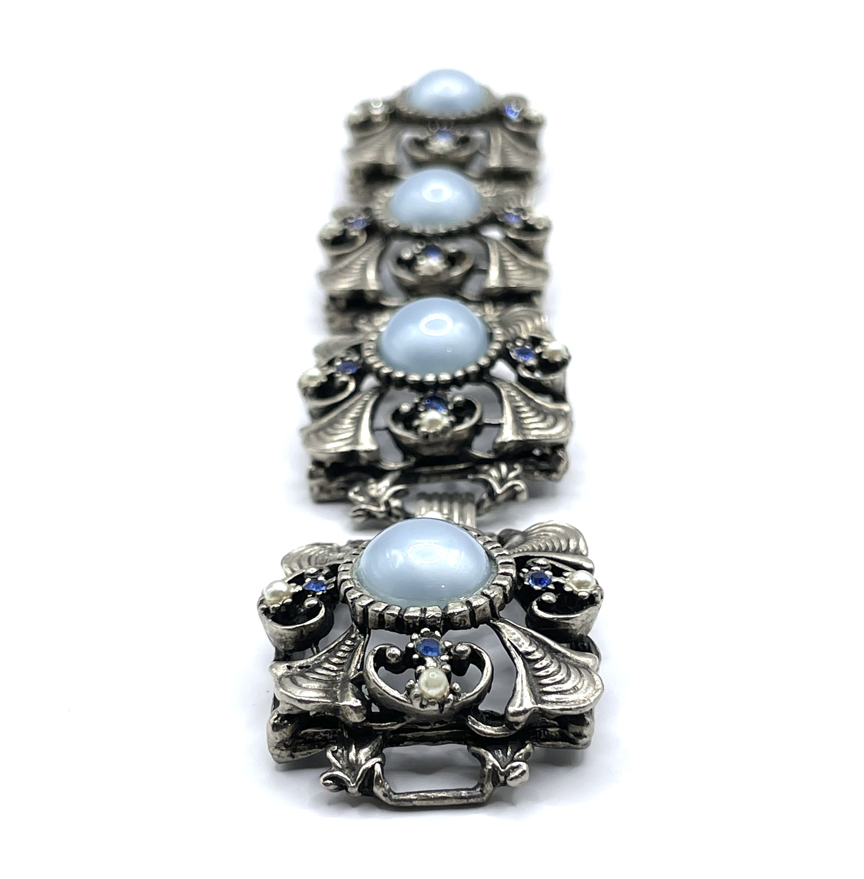 1950s rhinestone bracelet
