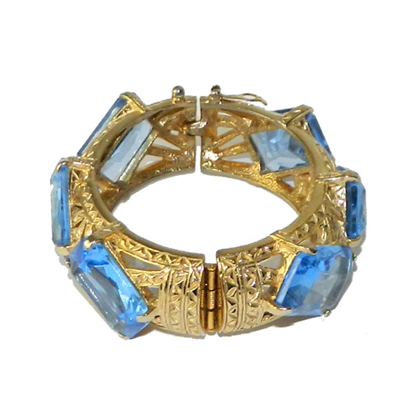 1950's Ledo rhinestone bracelet