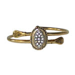 antique gold filled bangle