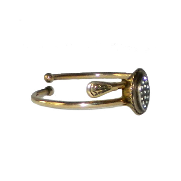 Victorian gold filled bangle bracelet