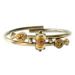 antique gold filled bangle