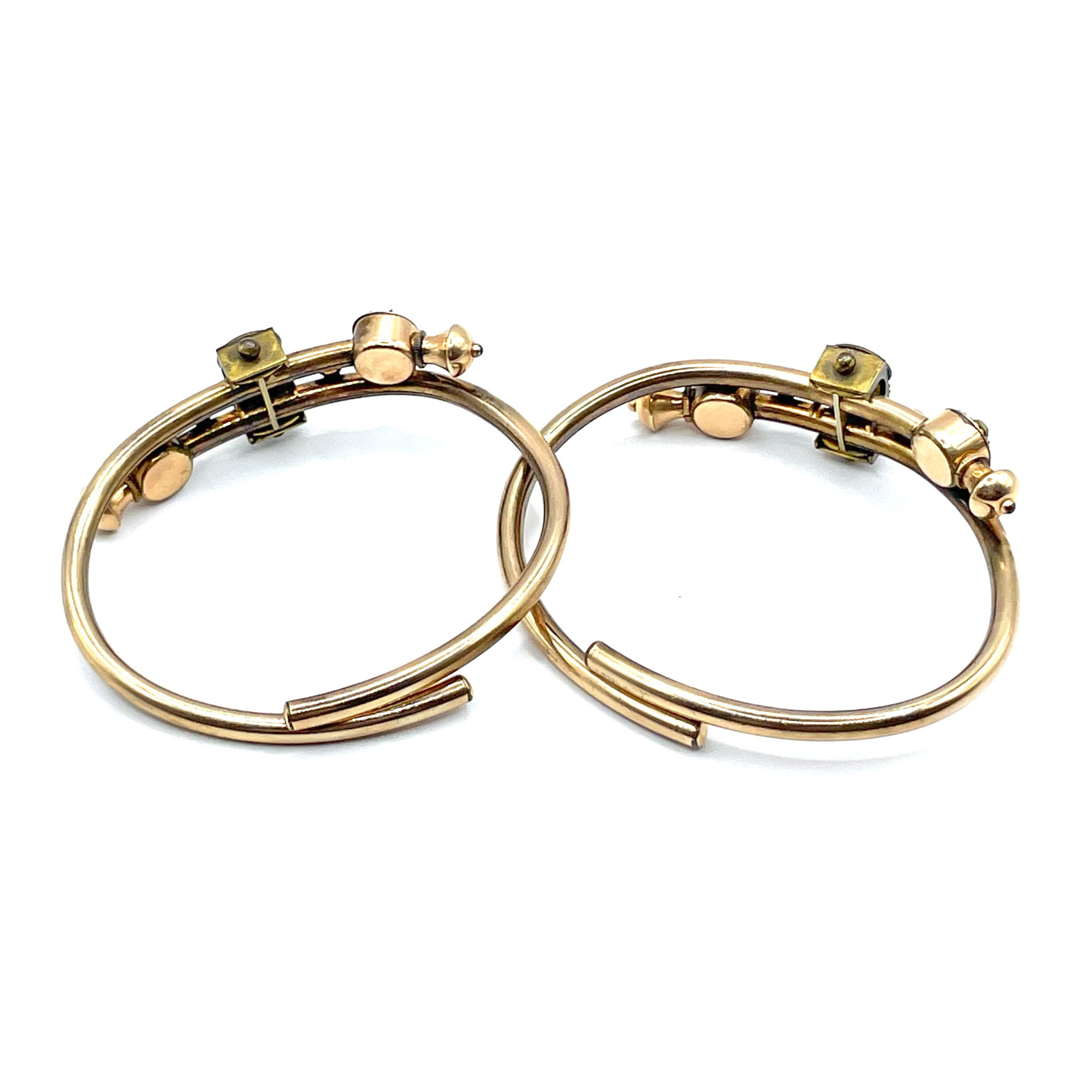 Antique gold filled bangle bracelet