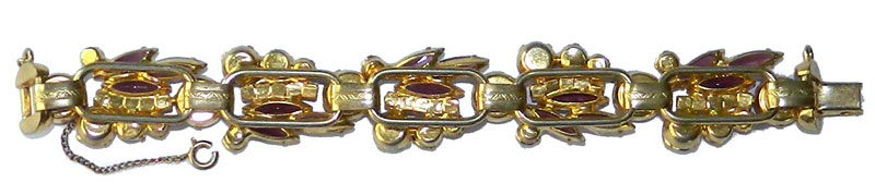 vintage Juliana Deliza and Elster bracelet