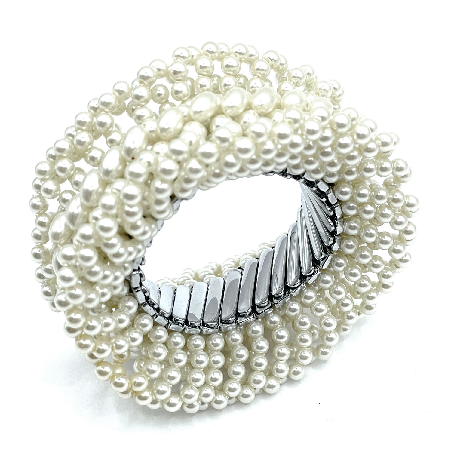 1950's faux pearl bracelet