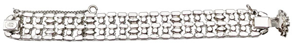 Hobe rhinestone bracelet