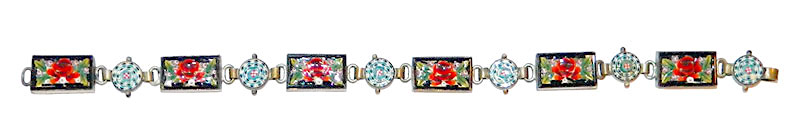 Italian micro mosaic bracelet
