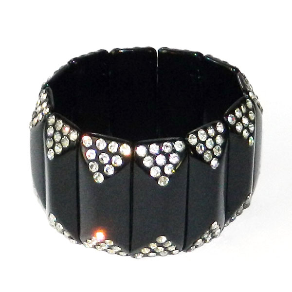1950's rhinestone expansion bracelet