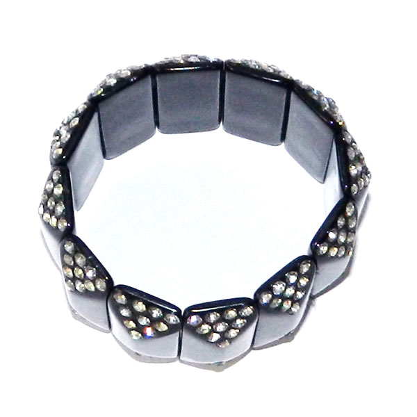 1950's rhinestone expansion bracelet