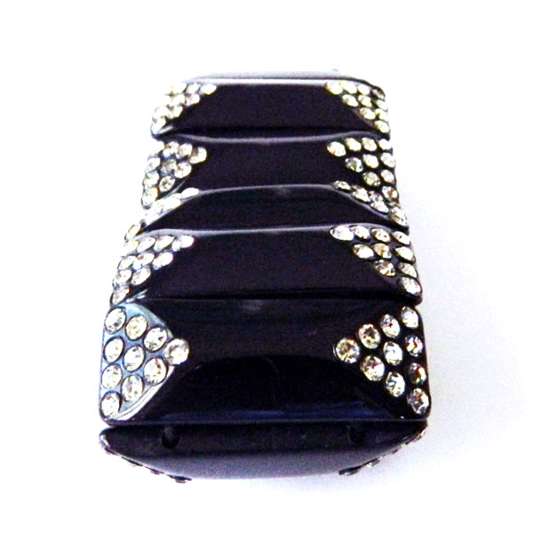 1950's rhinestone expansion bracelet
