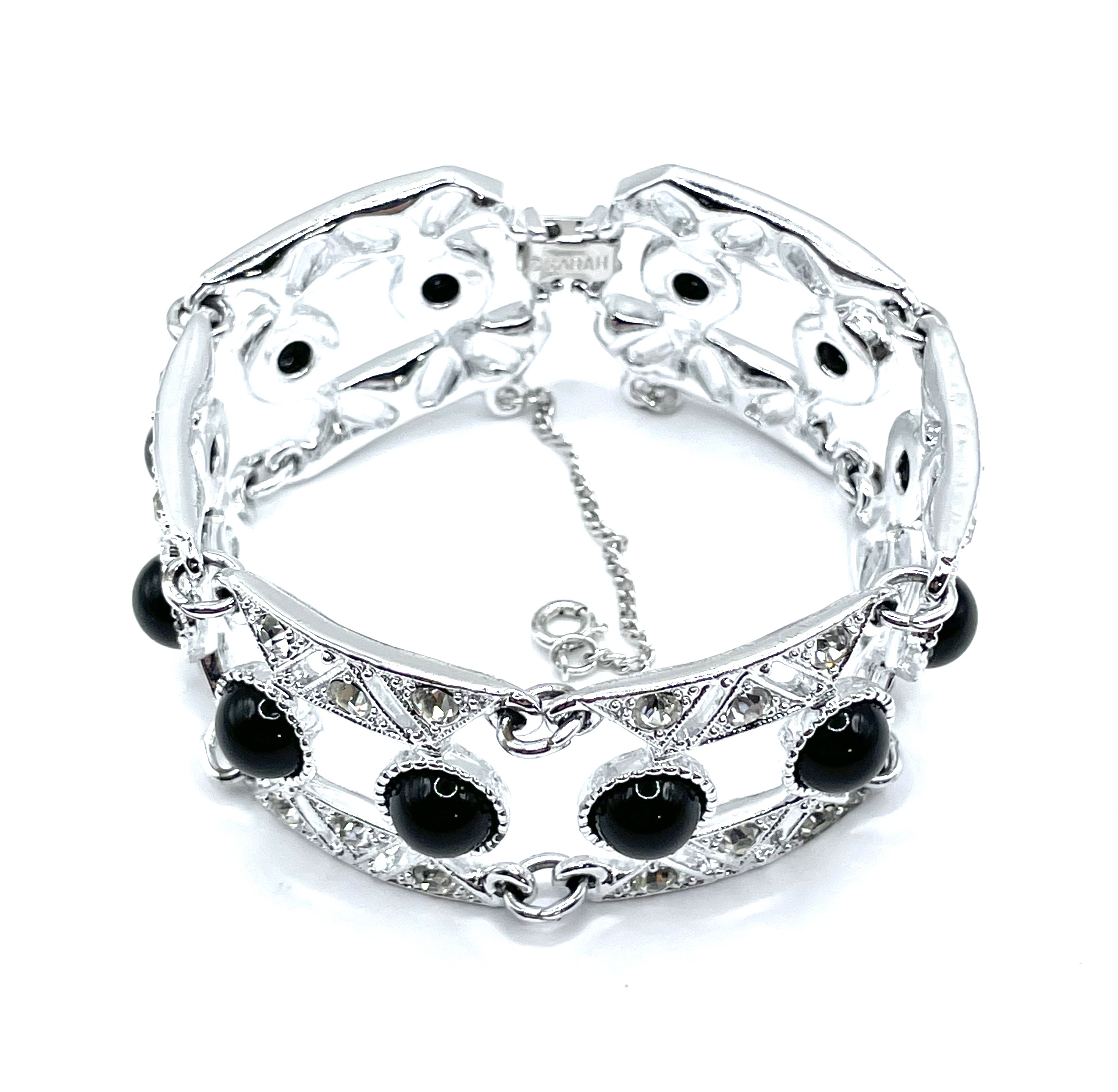 Sarah Coventry rhinestone bracelet