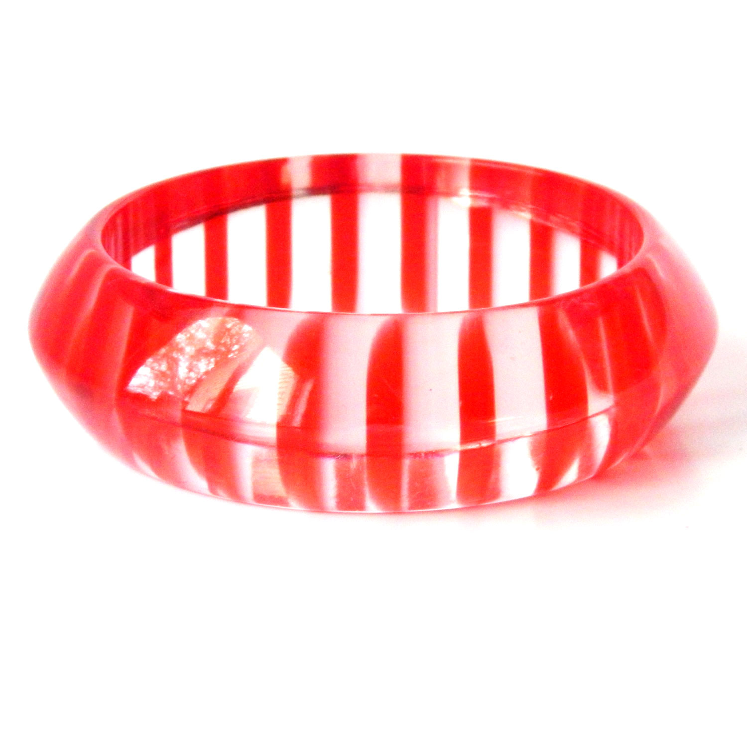 lucite bangle bracelet