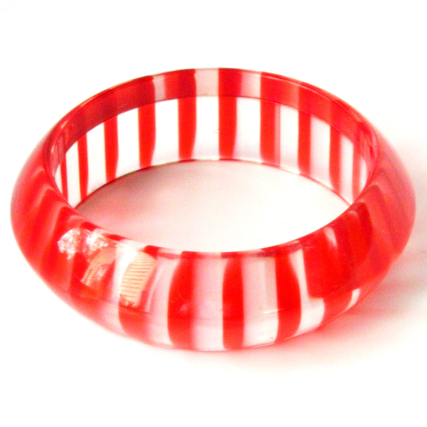 lucite bangle bracelet