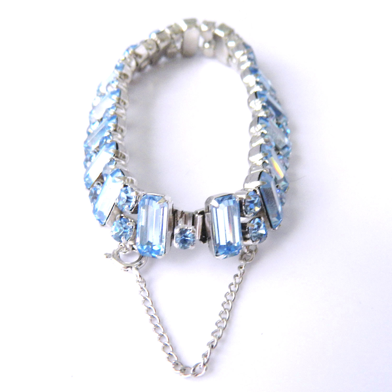 Weiss Art Deco rhinestone bracelet