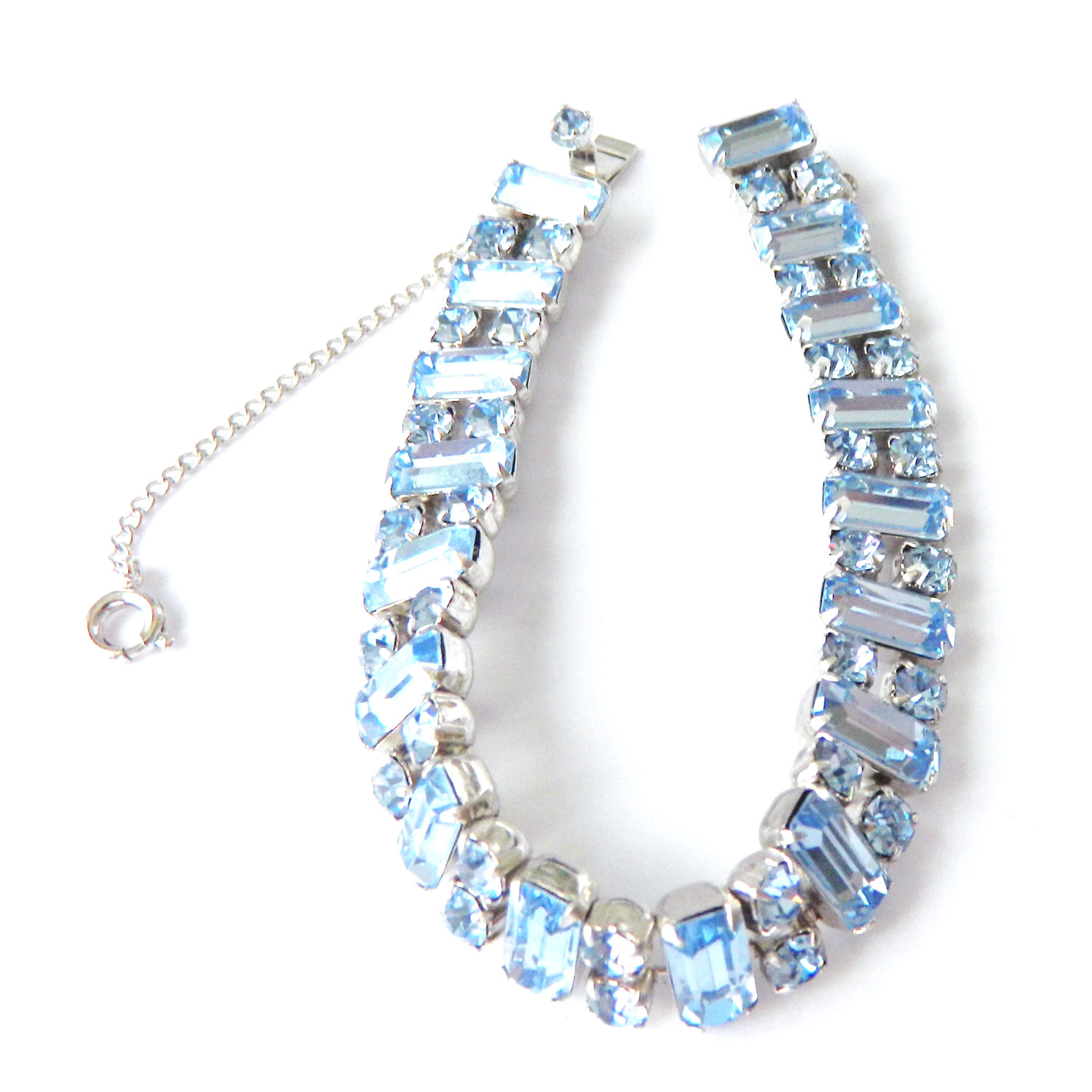 Weiss Art Deco rhinestone bracelet