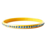 1930s celluloid sparkle bangle