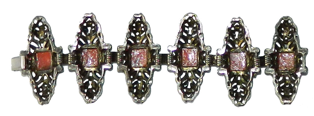 1950s Selro lucite bracelet