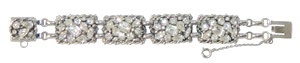 1950's Barclay Rhinestone Bracelet